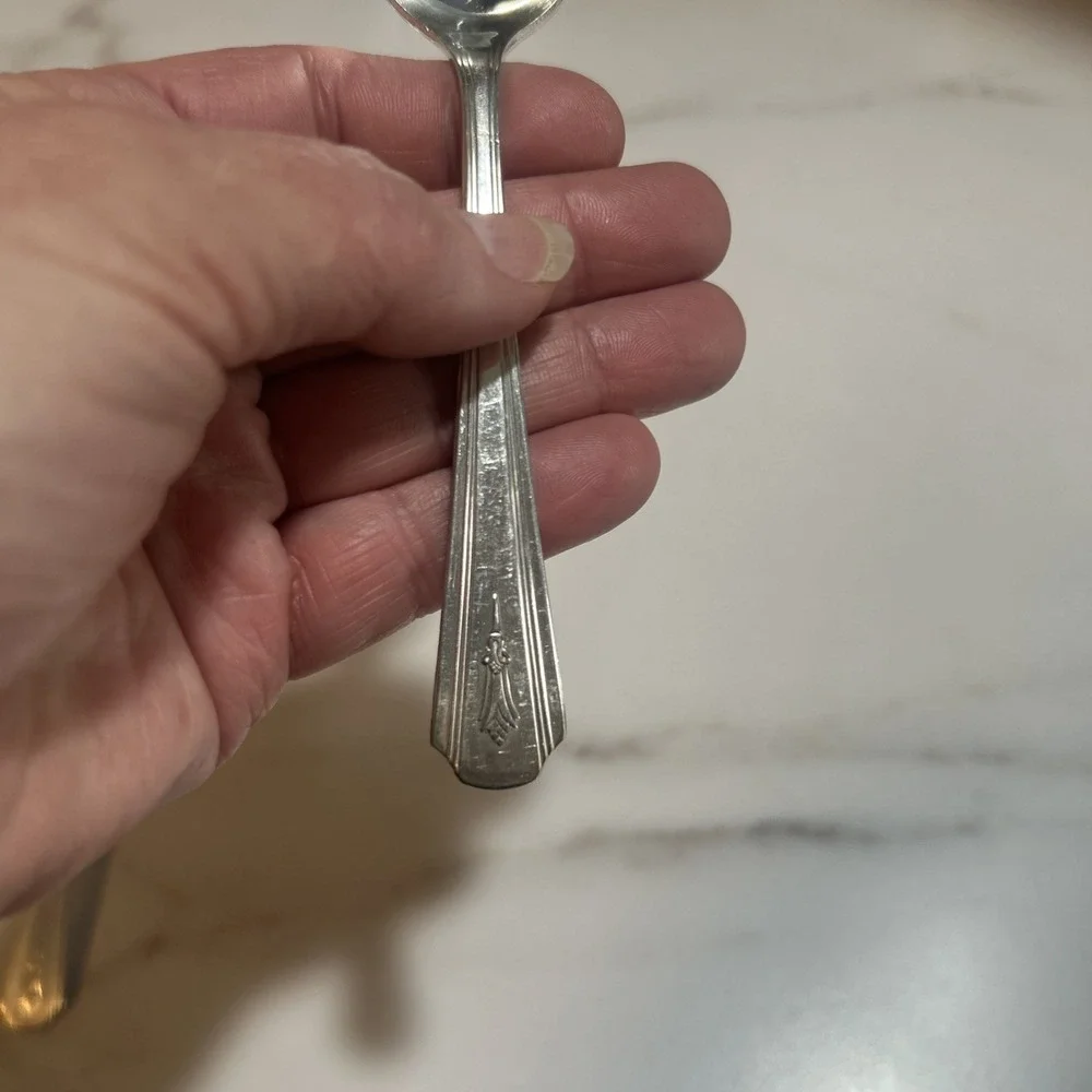1929 Berkeley Peerless Silver-Plated Teaspoons,‎ set of 6